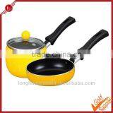 Aluminium Non-stick Bakelite Chinese Wok Set Range Cast Iron Wok Wok thumbnail-1