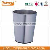Hot Sale Novelty Open Top Stainless Steel Trash Can thumbnail-3