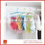 Multifunctional and Adjustable Folding Clothes Hanger Rack thumbnail-1