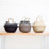 Small Size and Cheap Seagrass Woven Belly Basket