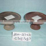 Decorative Round Wooden Dinner Plates thumbnail-1