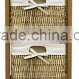 Solid Wood Bathroom Corner Cabinet thumbnail-1