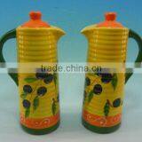 2014 Ceramic Handpainted Ceramic Salt and Pepper Shaker thumbnail-1