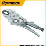 WT1177 Hand Tool Professional Curved Jaw Locking Pliers Cutting Pliers thumbnail-1