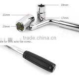 Hot Selling High Quality Allen Automatic Short Handle Adjustable Wrench thumbnail-3