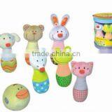 Newest and Hot Animal Bowling Stuffed Custom Plush Toys thumbnail-1