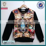 Manufacturer high quality low price custom all over sweatshirt printing