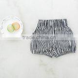 Wholesale Children's Boutique Clothing Stripes Polka Dots Pattern Baby Shorts thumbnail-5