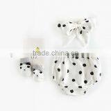 Polka Dots Newborn Baby Clothes Toddler Clothing Eco-Friendly Shorts thumbnail-1