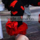 Wholesale Cute Valentine's Day Hearts Knitted Leg Warmers 100% Cotton Baby Leg Warmers thumbnail-1