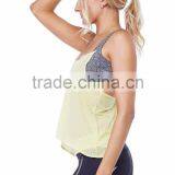 2016 Womens Fitness Gym Tank Top Sport Wear Deep Cut Gym Tank Top thumbnail-3
