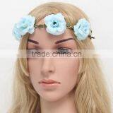 F20074N Wholesale Artificial Flower Garland Hair Accessory thumbnail-2
