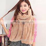 Women Scarf Imiation Fur Plush Neckerchief Girl Shawl Winter Warm Scarves Female Shawl Scarf Lovely Bear Neck Warmer thumbnail-5