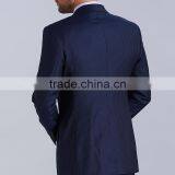 Bospoke Slim Fit Blue Latest Design Coat Pant Men Suit thumbnail-3