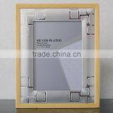High Quanlity Assorted Design Wooden Silver Plated Photo Frame Trophy KJJ-01