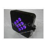 RGBWAU Rechargeable Portable LED Stage Light , Green / Blue / White / Amber / UV Led Lighting thumbnail-1