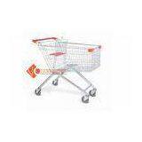 150L Chorme Shopping Trolleys / Shopping Carts Heavy Duty thumbnail-1