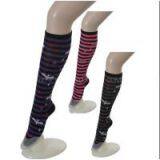 Cotton Knee High Socks for Women thumbnail-3