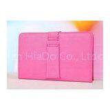 PU Leather 7\'\' Tablet Keyboard Cases With Micro USB Port / Debossed Logo
