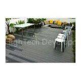 Durable WPC Decking Flooring Waterproof For Walk Road With Grain Surface