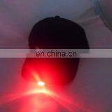 Merry Christmas Baseball Cap With Built-in Led Custom Led Flashing Baseball Cap