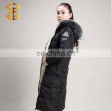 Wholesale China Long Style Women Outdoor Quilted Lady Down Jacket thumbnail-5
