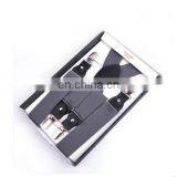 Wholesale Yiwu High Quality 3.5cm Mens Elastic X-back Adjustable Clip-on Suspenders thumbnail-2