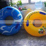 42 Inch PVC Yellow Color Inflatable Swimming Ring Water Park Tube for Water Park Slide Use thumbnail-2