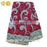 2017High-quality Top Fashion New Designs French Lace Wax Print Fabric African Lace for Make ClothesH170111014 thumbnail-4