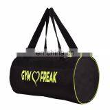 Logo Customized Outdoor Gym Cheap Polyester Duffle Gym Bag