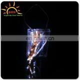 Snowflake Battery Operated Light up Led String Lights With Different Shape