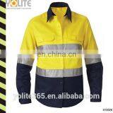 Hot Sales Two Color Long Sleeve Reflective Safety t Shirt thumbnail-2