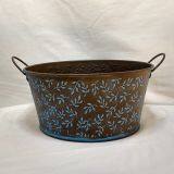 Iron Sheet Material Flower Bucket Garden Product Pot thumbnail-3