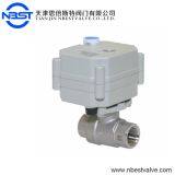 DN25 1inch With Indicator Stainless Steel Mini Electric Operated Ball Valve thumbnail-2