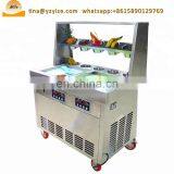 Factory Supply Roll Fried Ice Cream Machine With Single Pan / Fruit Fry Ice Cream Machine thumbnail-4