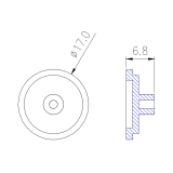 Customized FDA Food Grade Silicone VMQ Rubber Sealing Diaphragm From China Factory thumbnail-2