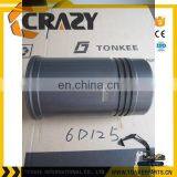 6151-22-2220 6D125 Cylinder Liner for PC400-6 ,excavator Spare Parts,6D125 Engine Parts