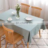 Cheap Price 100%Cotton Yarn-dyed Table Cloth Indoor Kitchen Table Cloth With Tassels thumbnail-6