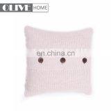 2018 American Style Knit Home Decorative Sofa Cushion Cover With Buttons thumbnail-4