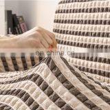 China Manufacturer Latest Design Seersucker Couch Protector Spandex Elastic Stretch Universal Sofa Cover For Home Decor thumbnail-4