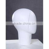 Fiberglass Female White Head Mannequin Dispaly Jewelry/ Hat /scarf/wig Mannequin Head H1084 thumbnail-6