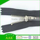 4yg Zipper of Cupronickel y Teeth Close End With 4YG Slider thumbnail-2