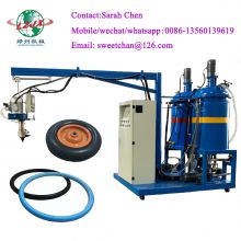 PU low pressure injection machine for tyre and wheels, caster