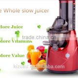 2016 Top-Rated Supplier Hot selling the most popular Large Caliber Slow Juicer