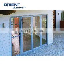 China Supplier Hot Sale High Quality Modern Wholesale Interior Double French Metal Frame Glass Door thumbnail-3