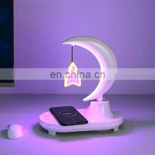 Wireless Charging Bluetooth Music Speaker USB Bird Night Lights Bedroom Bedside Romantic Dream Table Lamp for Valentine's Day thumbnail-3