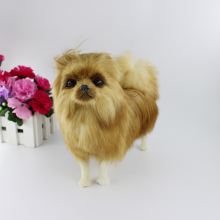 simulation animal Pomeranian shape cute ornaments famous dog name dog pet supplies