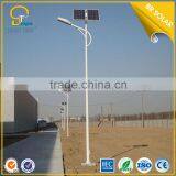 Round Tapered Hot-dip Galvanized Steel Q235 Grey Black Led Solar Street Light Arm thumbnail-4