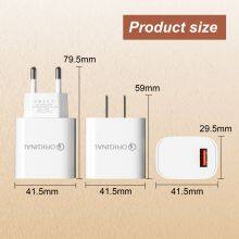 2022 Factory Direct Sales Single-port Qc3.0 18w 5v 2a 5V2A Usb Fast Wall Charger Adapter for Mobile Phone thumbnail-5