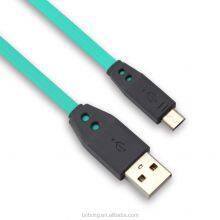 3.3ft/1m High Quality Flat Micro Usb Fast Charging Data Cable Sync Charger for Vivo Oppo Android Phone thumbnail-2
